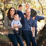 Kate und William 2018 mit ihren drei Kindern
