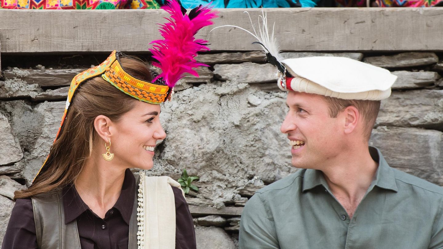 Kate und William 2019 auf Staatsbesuch in Pakistan