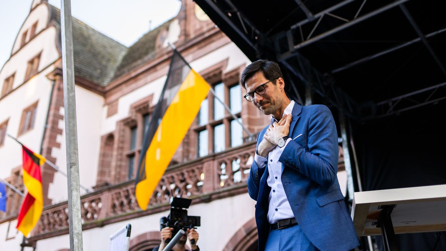 Es ist die zweite Amtszeit für Horn. Foto: Philipp von Ditfurth/dpa
