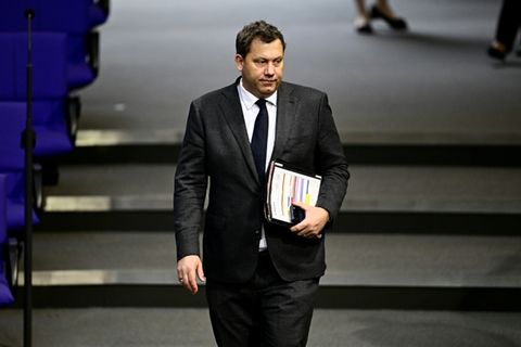 Klingbeil im Bundestag