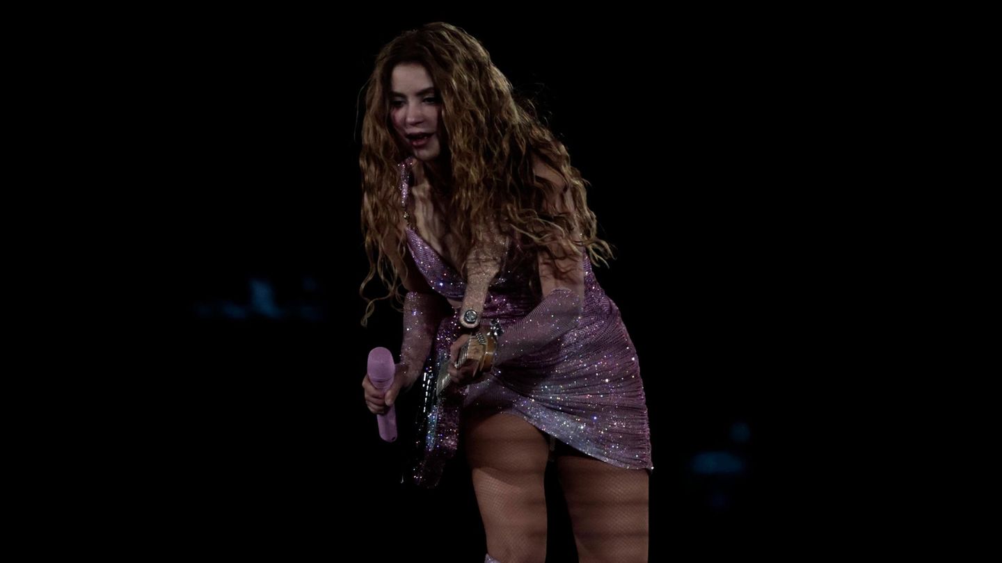 Shakira bei ihrem Konzert im März in Mexico City