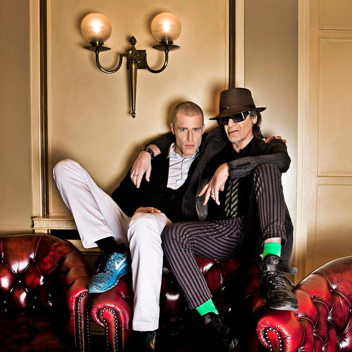 Benjamin von Stuckrad-Barre und Udo Lindenberg