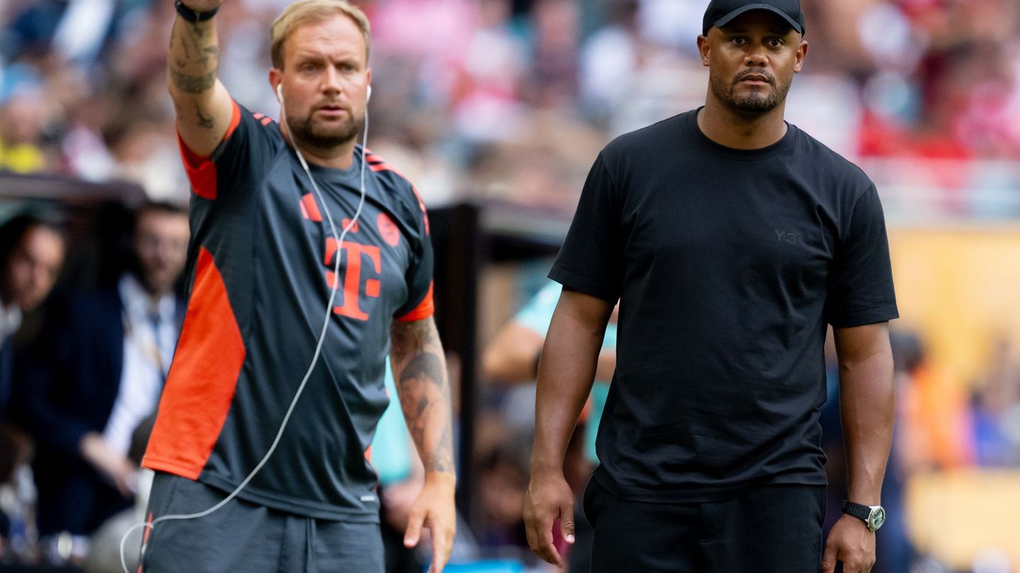 Champions League: Plötzlich im Fokus: Kompany-Assistent Danks Chef in Paris