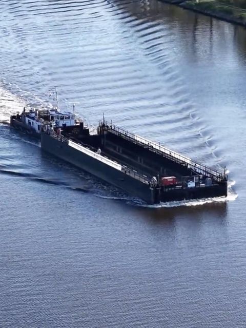 Riesige „Stahlwanne“