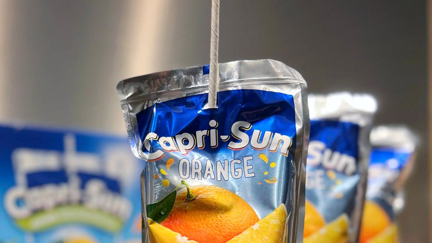Trinkbeutel der Marke Capri-Sun