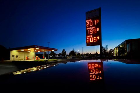 Tankrabatt: Tankstelle