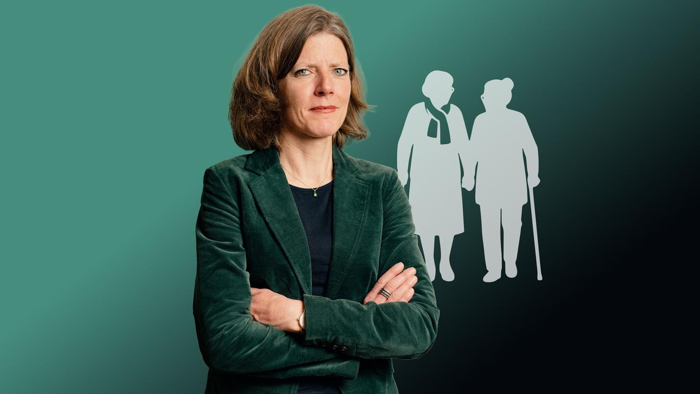 Geld-Kolumnistin Nadine Oberhuber mit zwei Menschen in Rente hinter sich