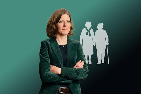 Geld-Kolumnistin Nadine Oberhuber mit zwei Menschen in Rente hinter sich