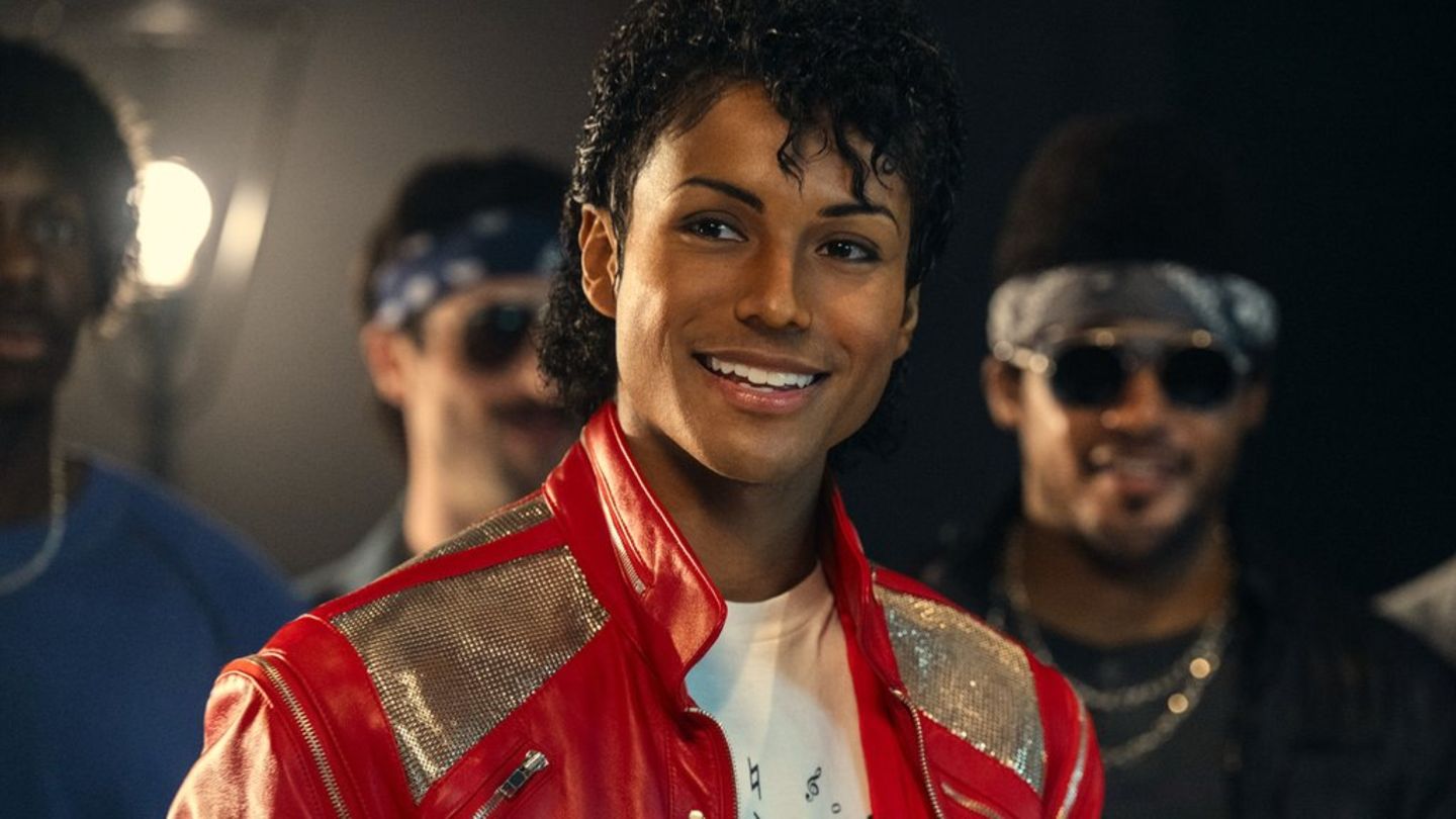 Allen Grund zu strahlen: Jaafar Jackson verkörpert in "Michael" seinen Onkel MJ.