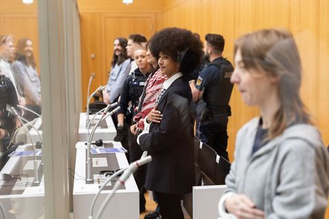 Die "Ulm5", wie sie sich selbst nennen, sitzen seit September in Untersuchungshaft. Foto: Julian Rettig/dpa