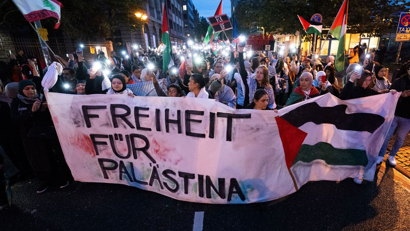 Experten des Verfassungsschutzes schauten sich das propalästinensische Protestgeschehen in Hessen über mehrere Monate hinweg an.