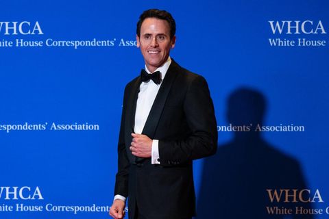 Der Magier Oz Pearlman auf dem Weg zum Korrespondenten-Dinner mit Donald Trump