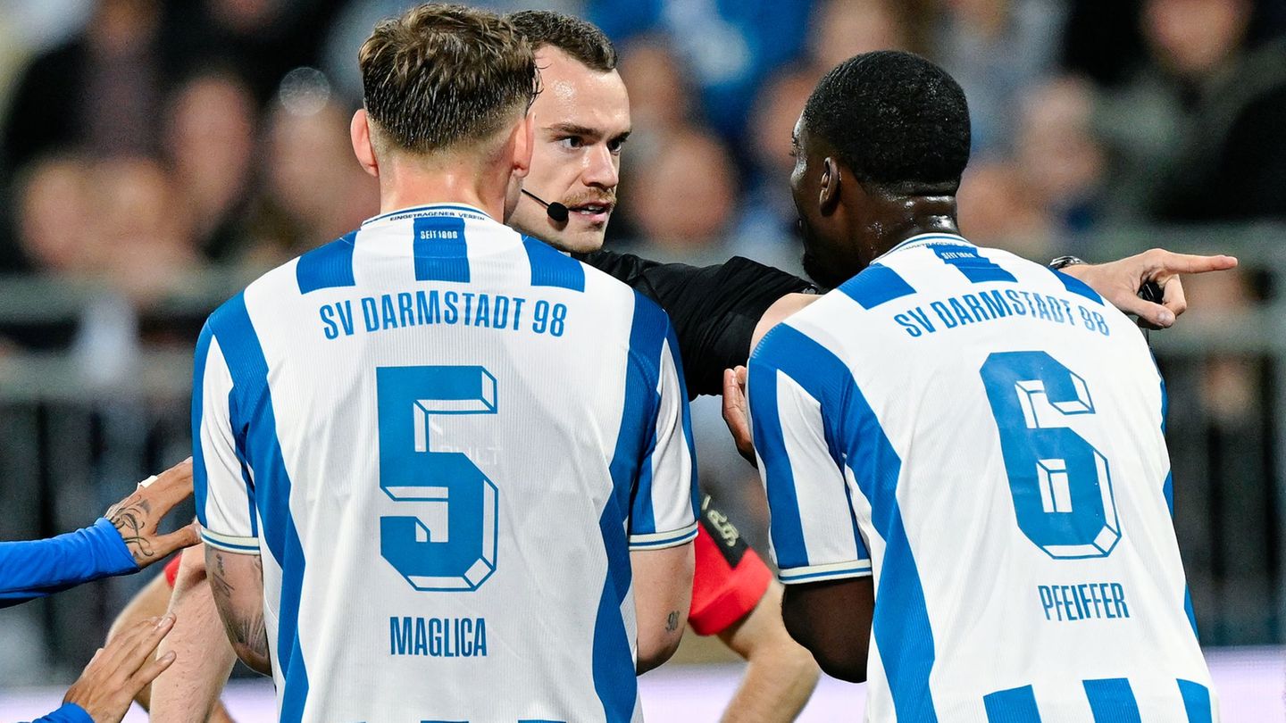 2. Bundesliga: Nach Notbremse: Darmstadts Pfeiffer gesperrt