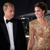 Kate und William 2021 bei einer Filmpremiere