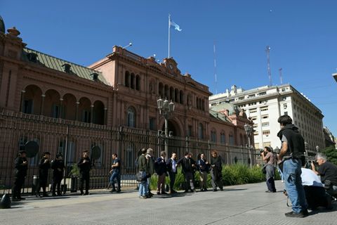 Argentiniens Präsidentenpalast in Buenos Aires
