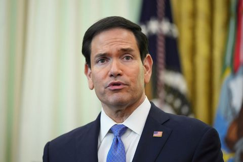 US-Außenminister Marco Rubio vergleicht die Straße von Hormus mit einer "wirtschaftlichen Atomwaffe". (Archivbild) Foto: Mark Sc
