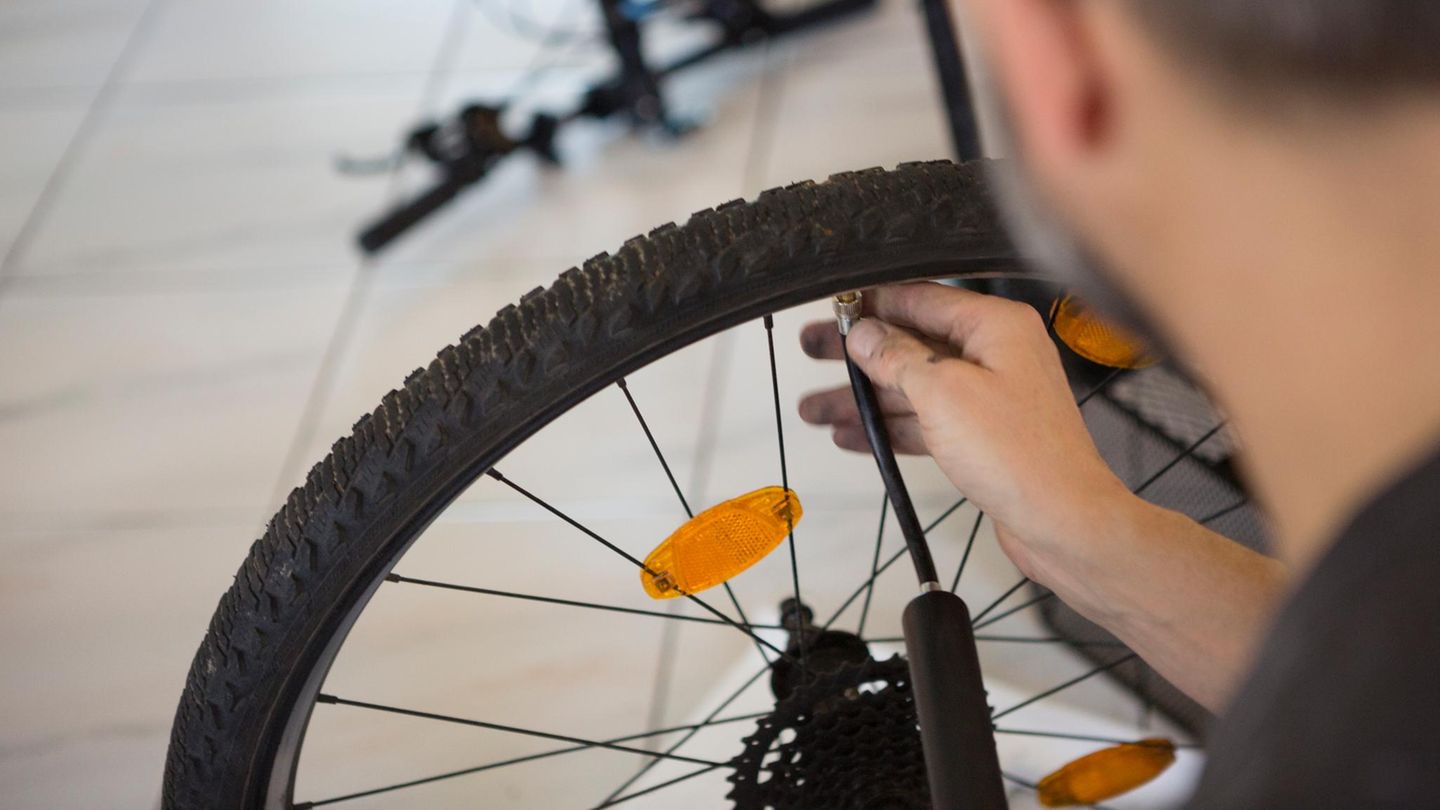 51 Prozent Rabatt: Woowind LP1: Elektrische Fahrradpumpe bei Amazon im Angebot