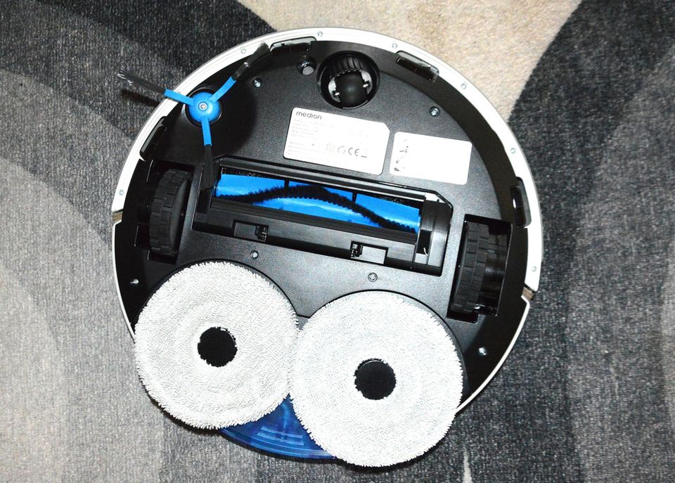 Medion-Saug-Wisch-Roboter im Test