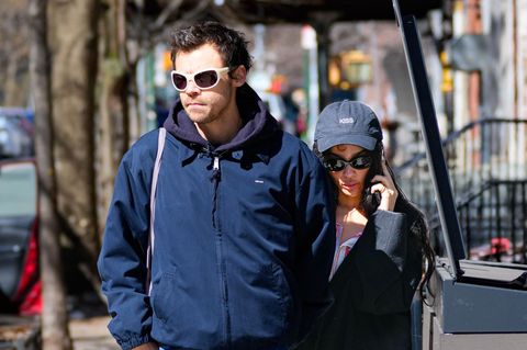 Harry Styles und Zoë Kravitz laufen gemeinsam durch New York