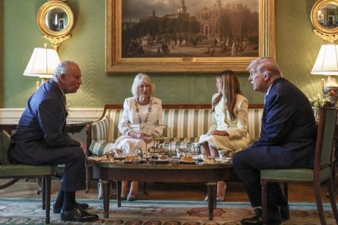 Königspaar zu besucht bei Trump im Weißen Haus