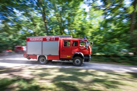 Jedes Jahr rücken Feuerwehren in Brandenburg wegen Waldbränden aus. (Archivbild) Foto: Frank Hammerschmidt/dpa