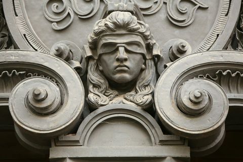 Darstellung der Justitia