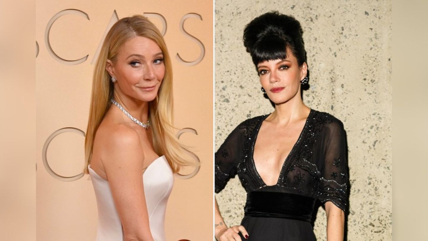 Lily Allen und Gwyneth Paltrow: Inniger Backstage-Moment nach ihrer Show