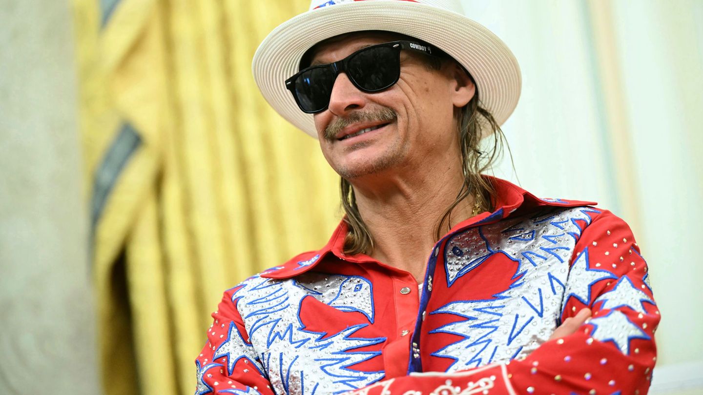 Der Musiker Kid Rock ist ein bekannter Trump-Anhänger. (Archivbild) Foto: Uncredited/Pool/AP/dpa