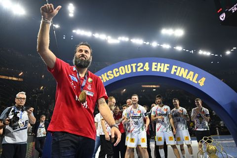 Magdeburgs Trainer Bennet Wiegert will wieder zum Final Four der Königsklasse nach Köln. (Archivbild) Foto: Marius Becker/dpa