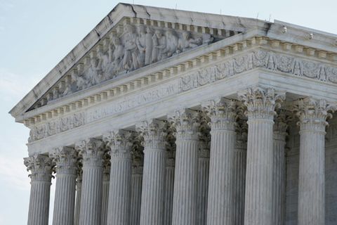 Das Oberste Gericht der USA in Washington