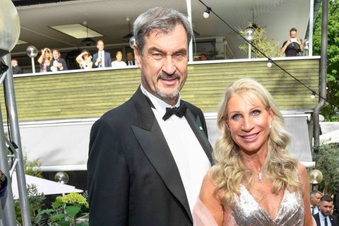 Markus Söder und seine Ehefrau Karin halten ihre Ehe meistens privat.