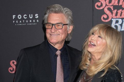 Seit über vier Jahrzehnten ein Paar: Kurt Russell und Goldie Hawn.
