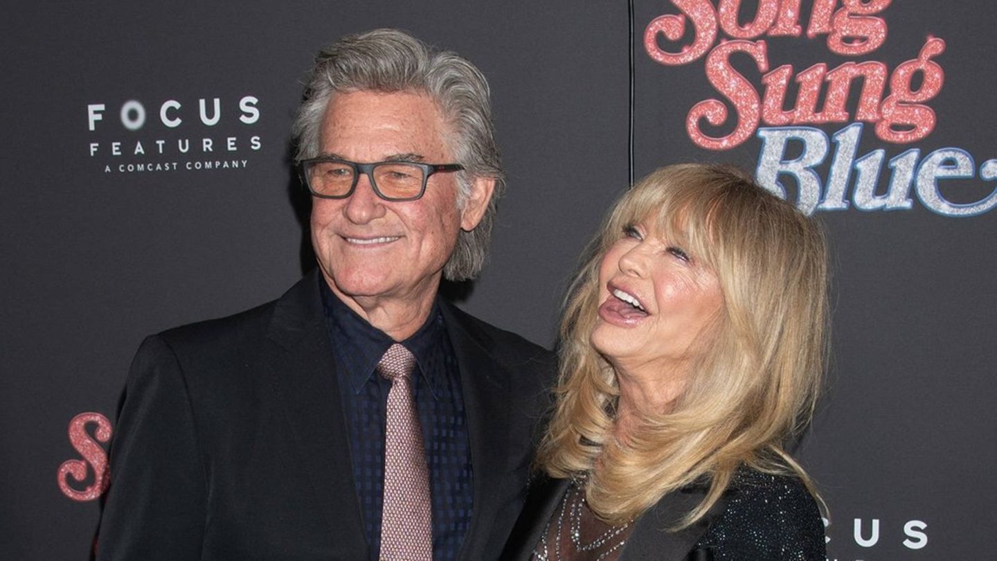 Seit über vier Jahrzehnten ein Paar: Kurt Russell und Goldie Hawn.