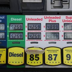 Spritpreise: Tankstelle in den USA