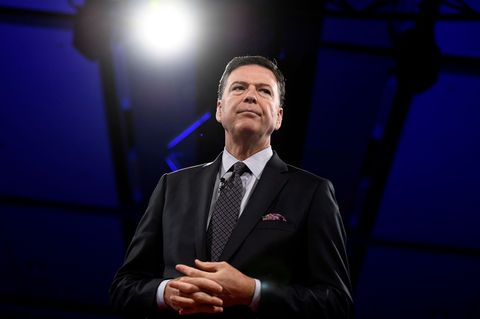 Ex-FBI-Chef Comey hat Ärger wegen eines Fotos mit Muscheln am Strand. (Archivbild) Foto: Justin Tang/The Canadian Press/AP/dpa