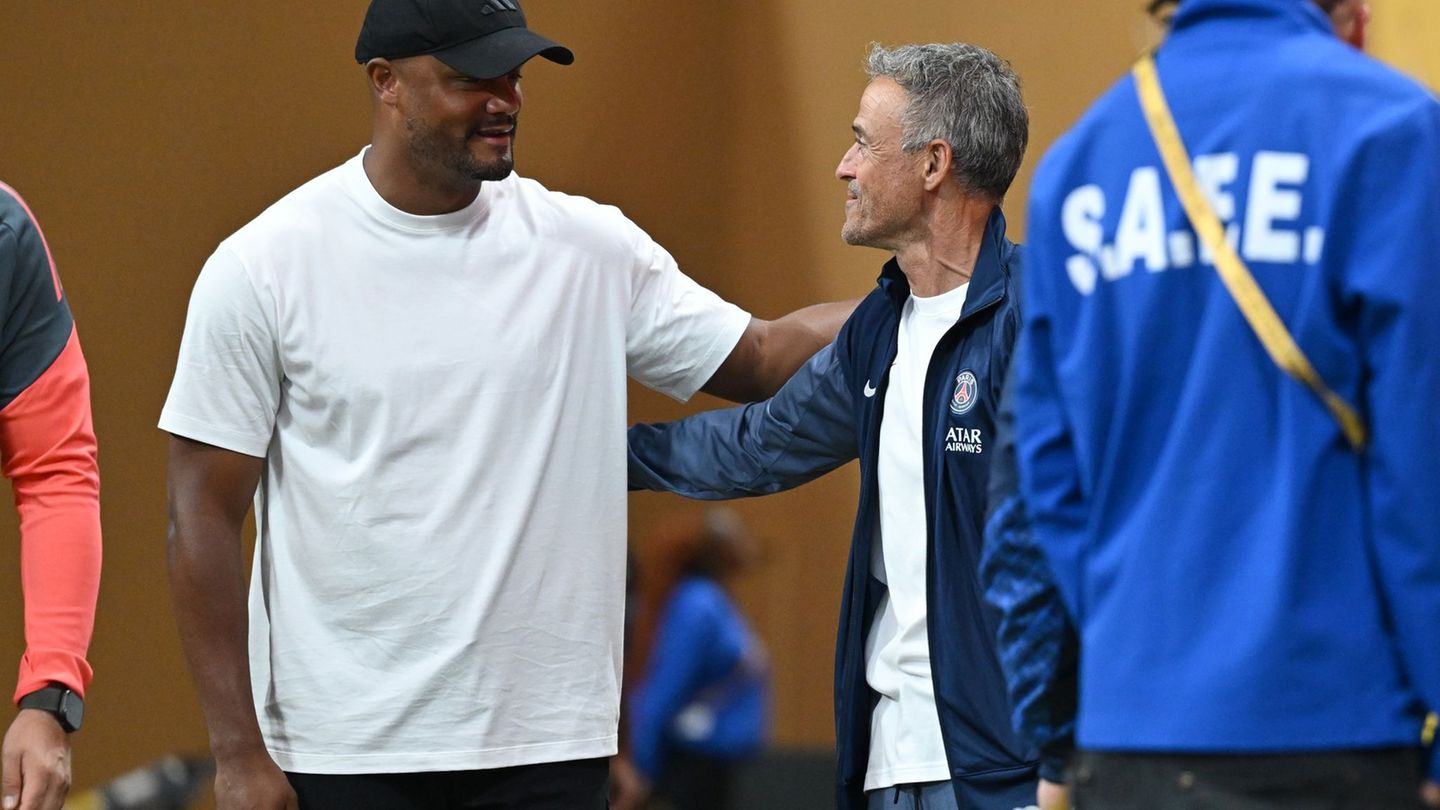 Champions League: Enriques Spaß-Dialog mit Kompany: "Hat es dir gefallen?"