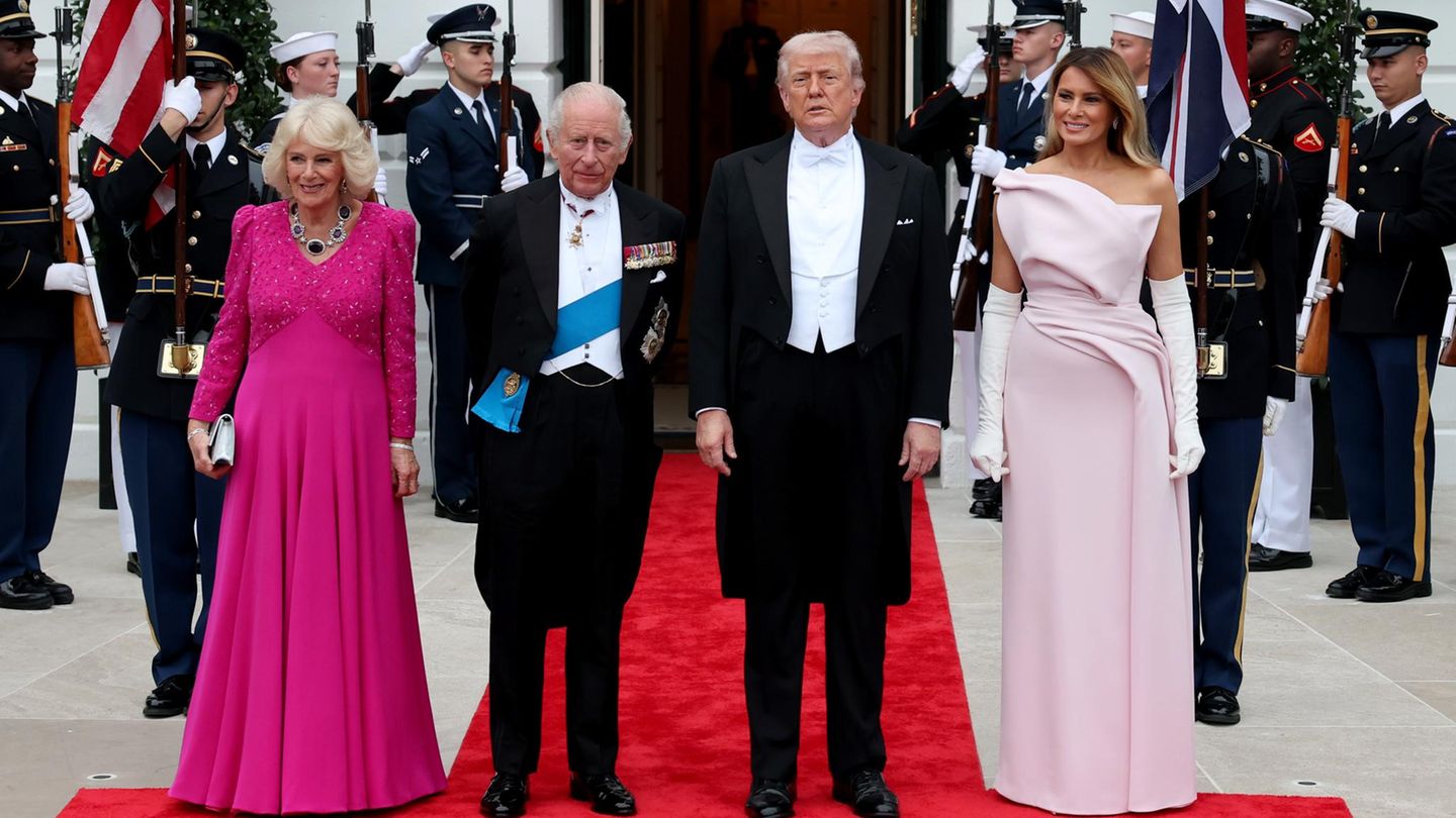 König Charles: Staatsbankett im Weißen Haus