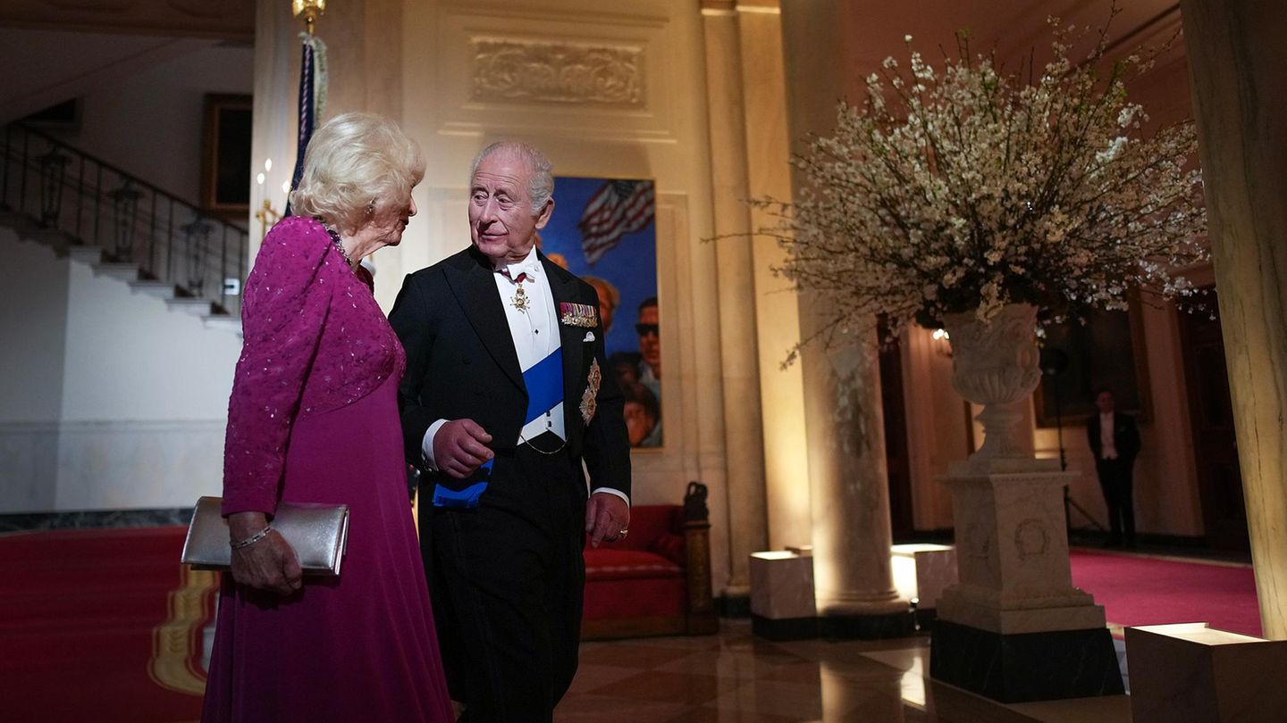 König Charles: Staatsbankett im Weißen Haus