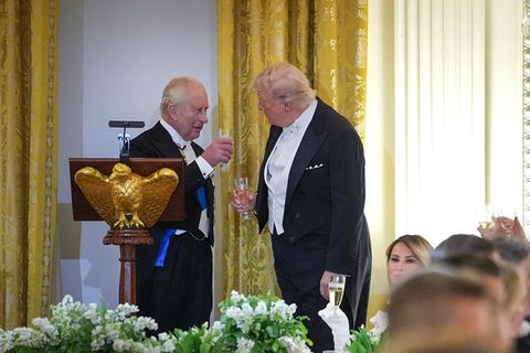 König Charles: Staatsbankett im Weißen Haus