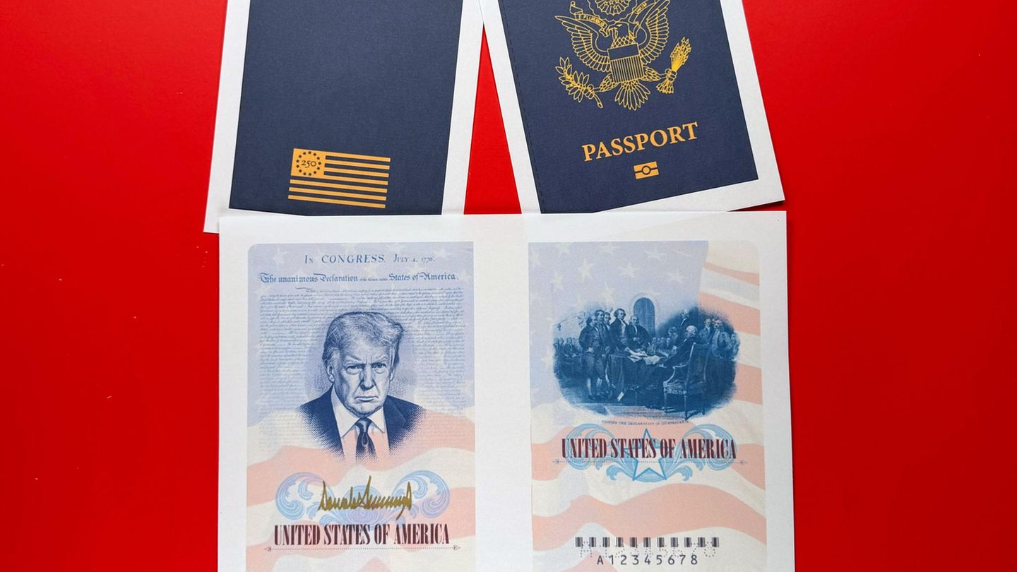 Sonderedition: Jetzt steckt Trumps Porträt auch noch im US-Reisepass