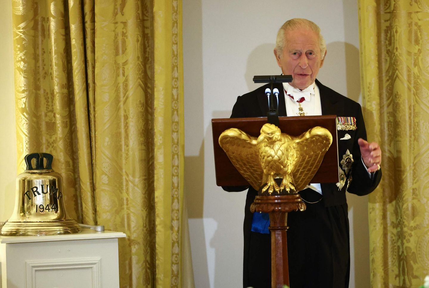 König Charles: Staatsbankett im Weißen Haus
