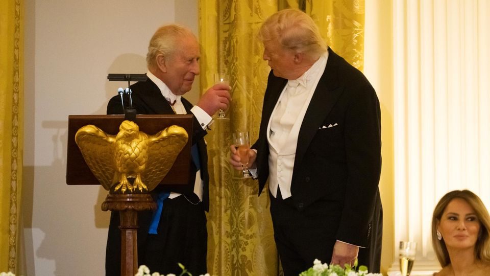 Donald Trump und König Charles