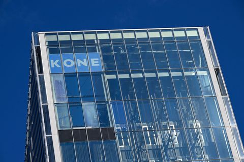 Aufzughersteller Kone: Milliardenübernahme rüttelt die Branche auf. Foto: Emmi Korhonen/Lehtikuva/dpa