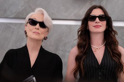 Szenenbild aus „Der Teufel trägt Prada 2“ mit Meryl Streep und Anne Hathaway