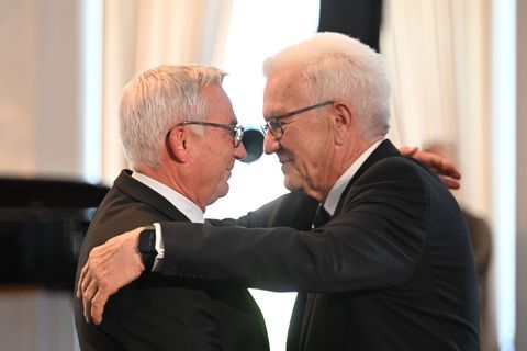 Seit 2016 regieren Winfried Kretschmann (Grüne) und Thomas Strobl (CDU) in Baden-Württemberg gemeinsam. Foto: Marijan Murat/dpa