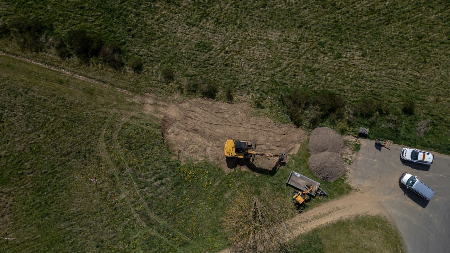 Bis die Arbeiten an der eigentlichen Autobahntrasse beginnen, dauert es noch eine Weile. Foto: Harald Tittel/dpa