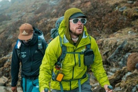 Oliver Foran auf seiner Tour in Nepal