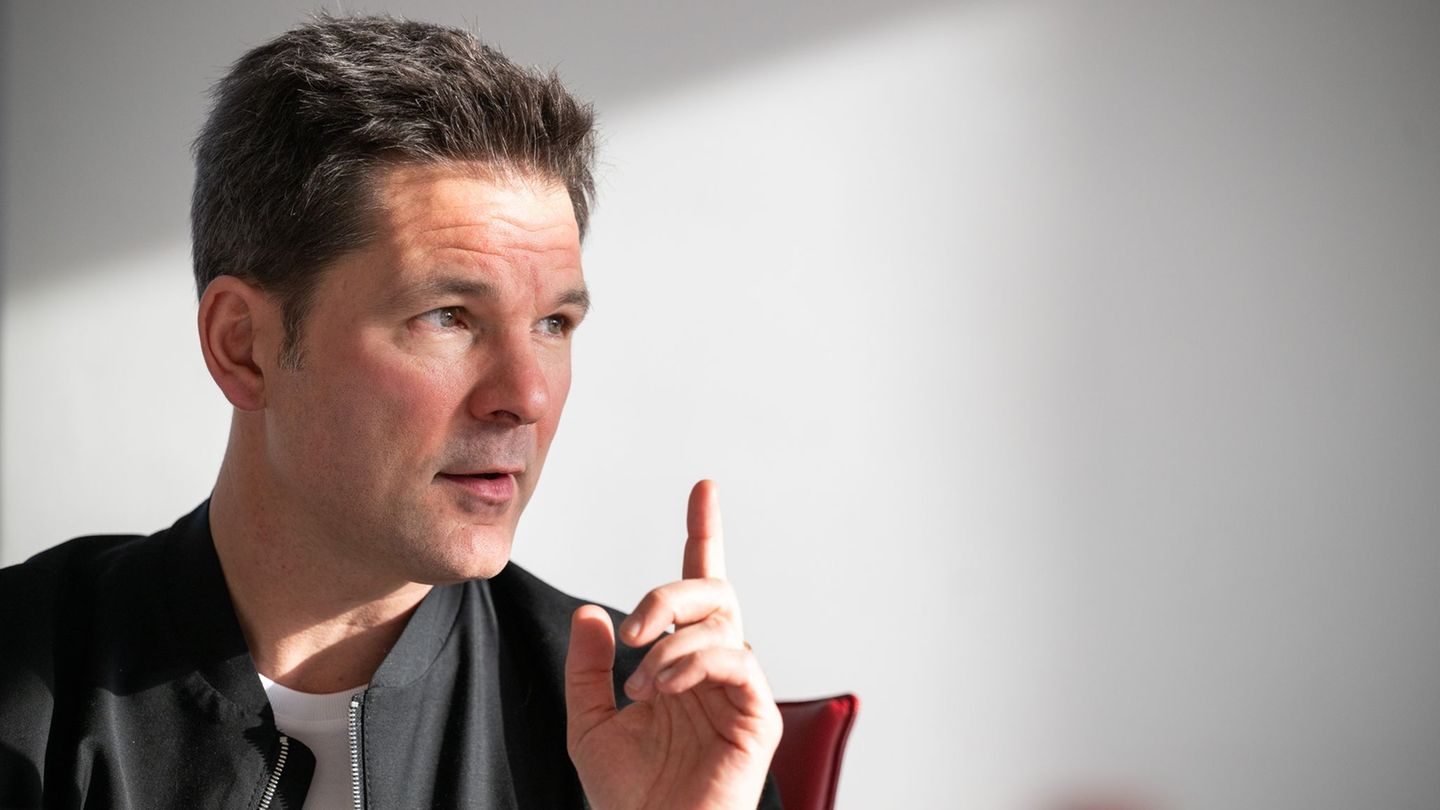 Der SPD-Spitzenkandidat für die Wahl zum Berliner Abgeordnetenhaus, Steffen Krach, will gern ins Rote Rathaus. (Archivbild) Foto