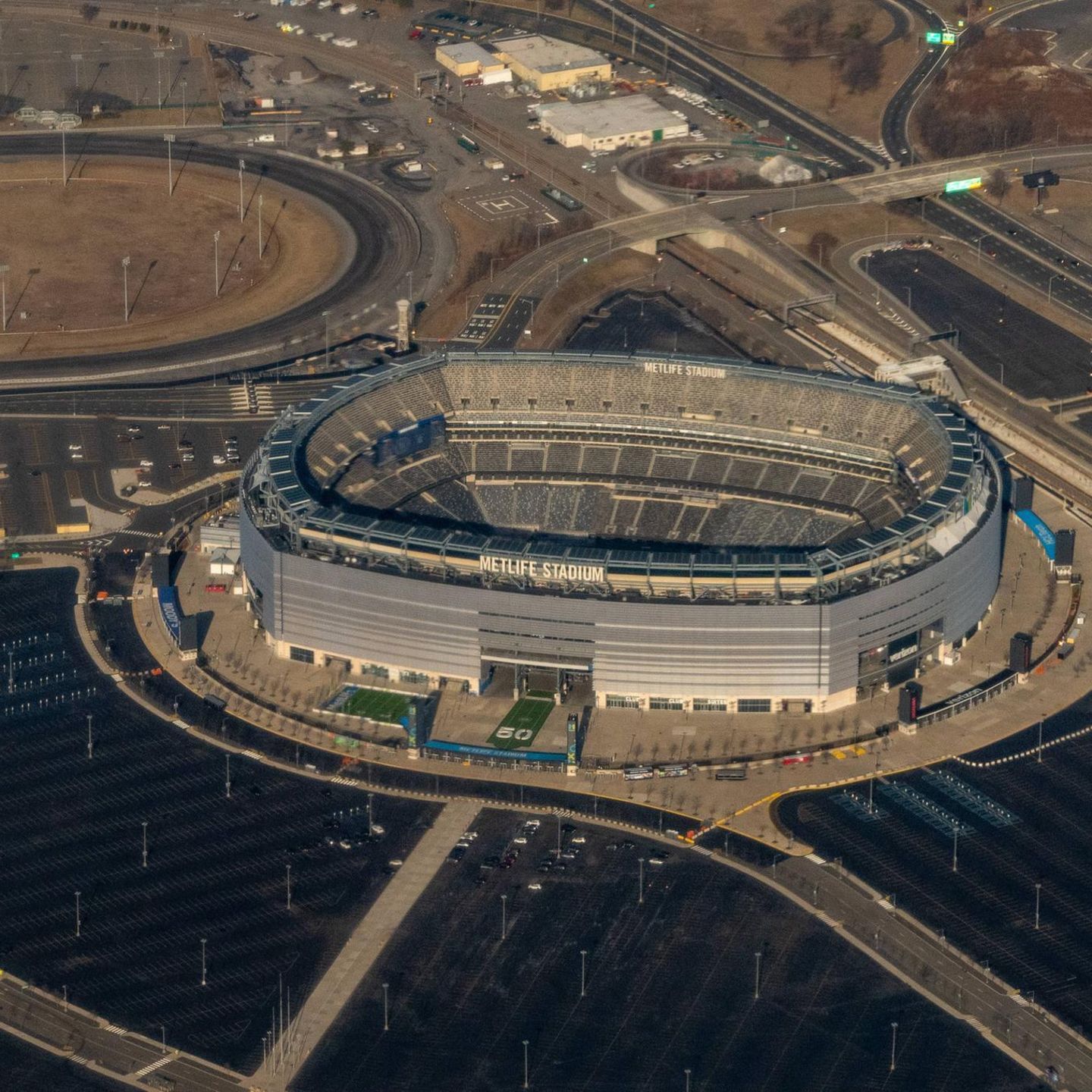 Das MetLife-Stadion in New York, einer der Spielorte der Fußball-WM