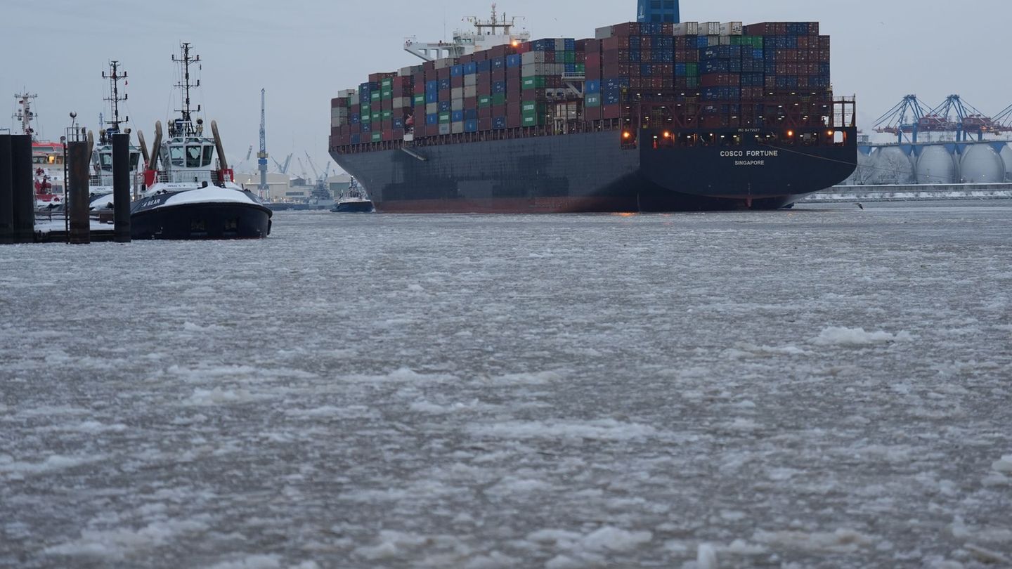 Die chinesische Staatsreederei Cosco will 80 Prozent der Hamburger Spedition Konrad Zippel übernehmen. (Archivbild) Foto: Marcus